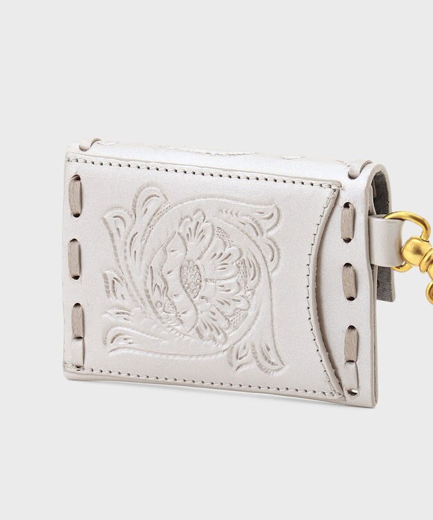 GRACE CONTINENTAL FlapCardHolder シルバー