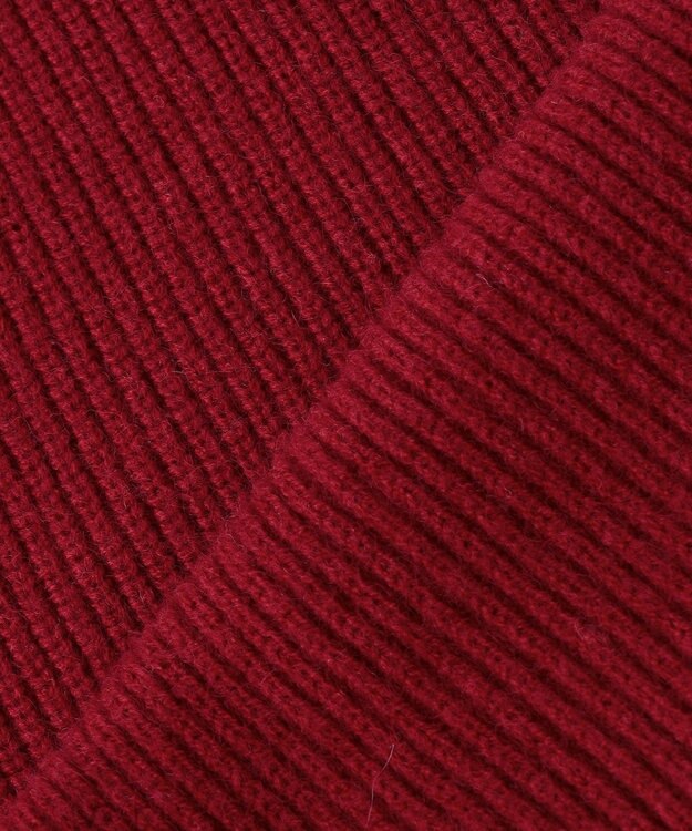 Feroux パール襟 ニット レッド系