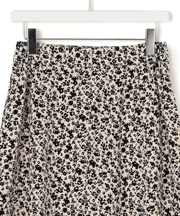 J.PRESS YORK STREET 【WOMEN】フラワープリント フレアスカート ホワイト系5