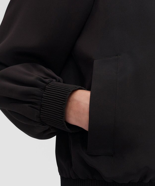 JOSEPH サテンツイル　ジャケット Cocoa