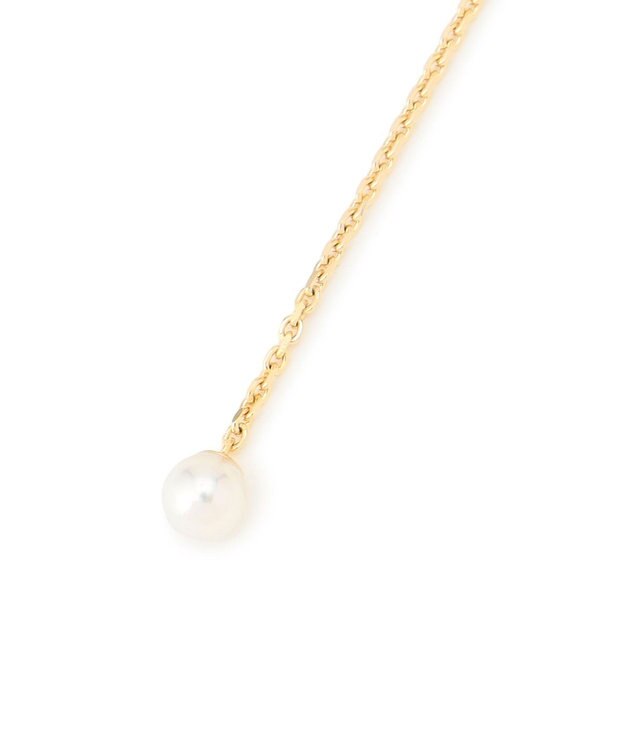 23区 アコヤパール ラリエット ネックレス ゴールド系