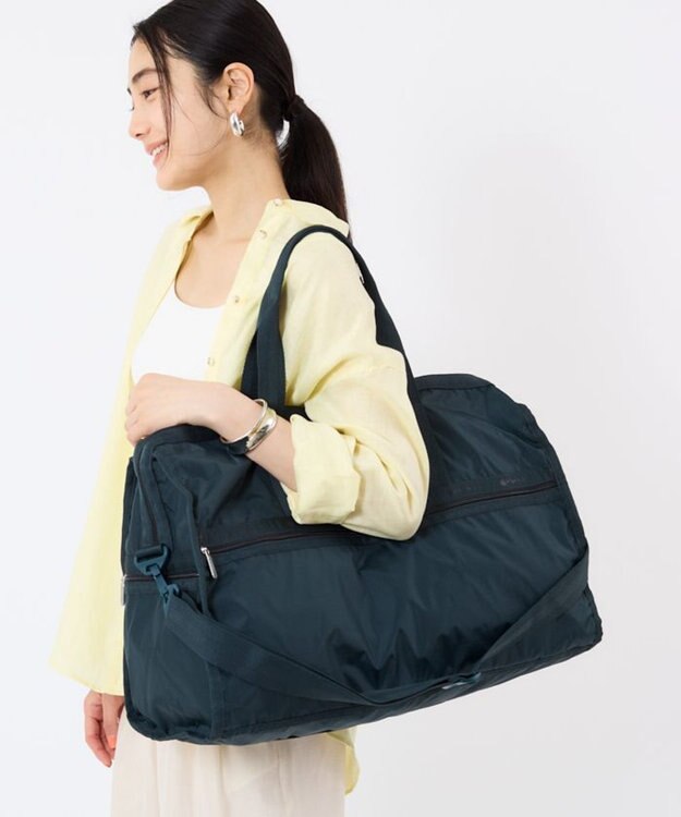LeSportsac DELUXE LG WEEKENDER/ミッドナイトグリーン ミッドナイトグリーン