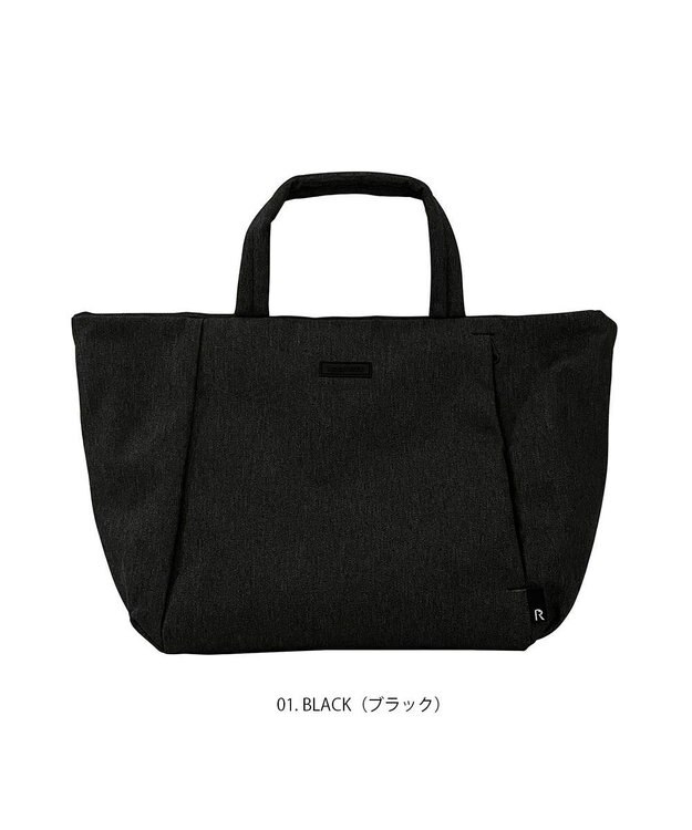 ROOTOTE 1037【超軽量撥水素材】SN.デリ.ライトウォーターリペレント-G 01：ブラック