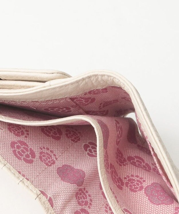 CLATHAS フリーズ BOX二つ折り財布 オフホワイト