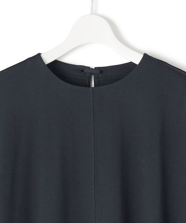 J.PRESS YORK STREET 【WOMEN】キャップスリーブ ワンピース ネイビー系