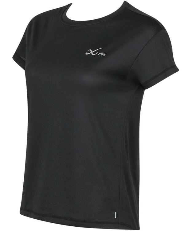 CW-X 【WOMEN】 CW-X アウター トップス 半袖 吸汗速乾 UVカット率90％以上 DLY135 /ワコール ブラック