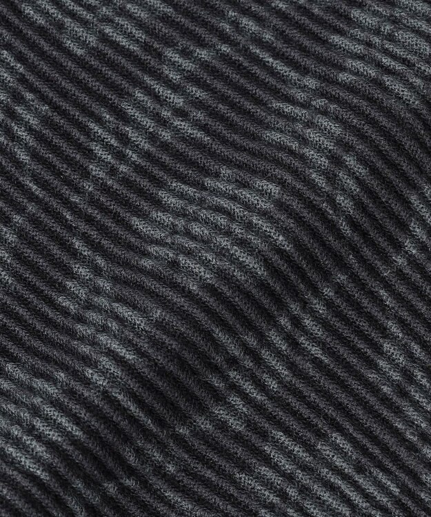 JOSEPH HOMME シルクカシミヤ　プリーツストール　オーナメント柄 グレー系