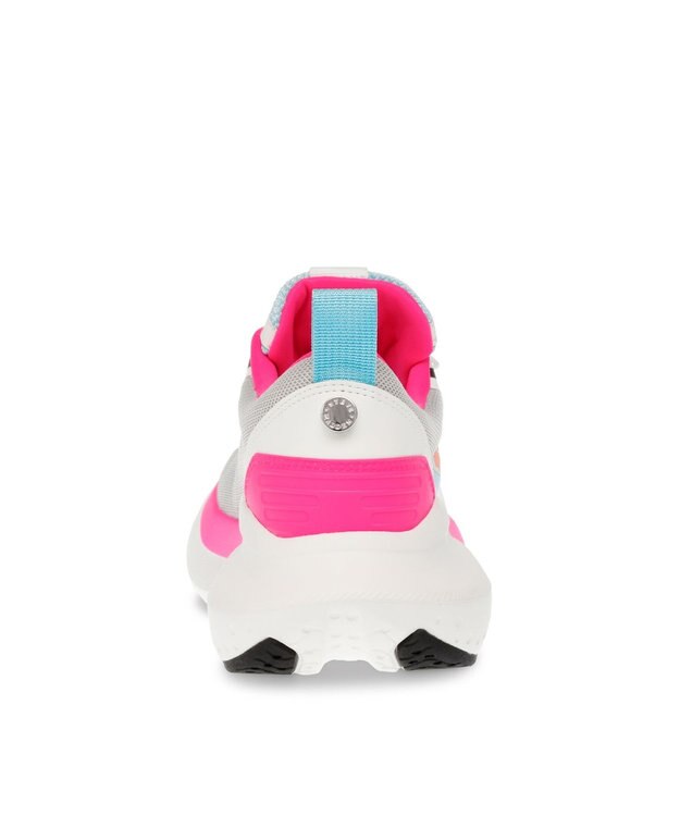 STEVE MADDEN ELEVATE 2 厚底ランニングスニーカー ブルーピンク