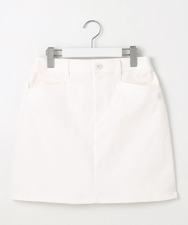 23区GOLF 【WOMEN】ベーシック台形シルエットスカート ホワイト系