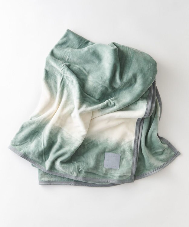 LOOM&SPOOL FOL綿毛布ダブル／カーキ カーキ