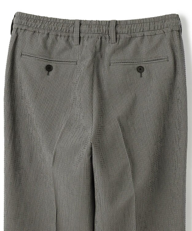 JOSEPH HOMME ＜新色追加＞新素材【通気性/ストレッチ】トリコサッカーストレッチ ドロスト付テーパードパンツ /  PEGG CONVERTIBLE 【新色】グレー系