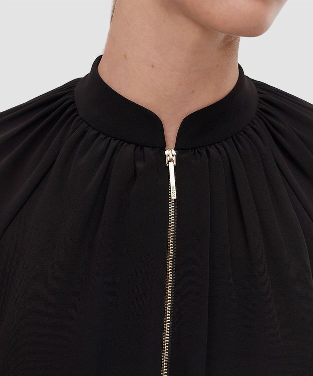 JOSEPH サテンツイル　ジャケット Cocoa