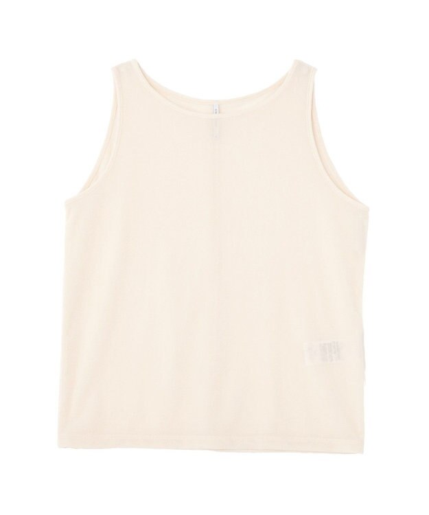 AMERICAN HOLIC シアーベロアタンクトップ Ivory