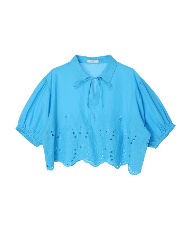 earth music&ecology エンブロイダリープルオーバー Off White