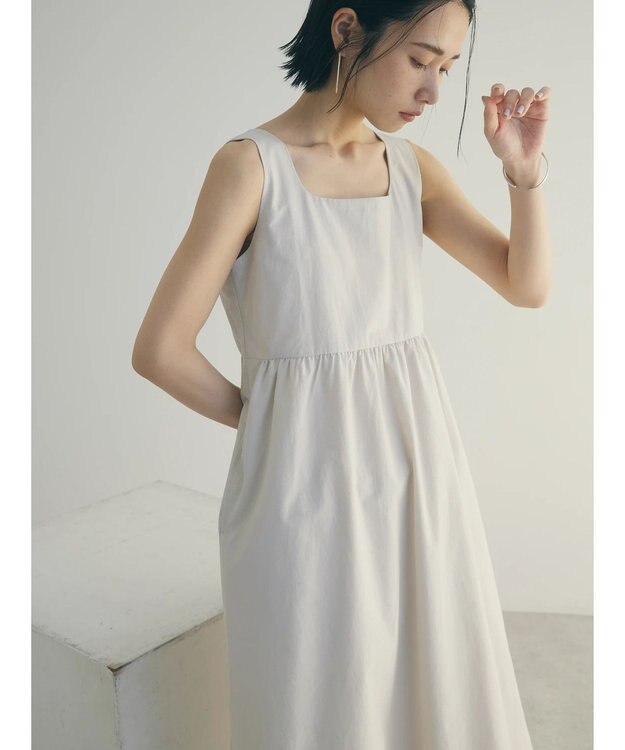 Green Parks armonia.バルーンワンピース Ivory