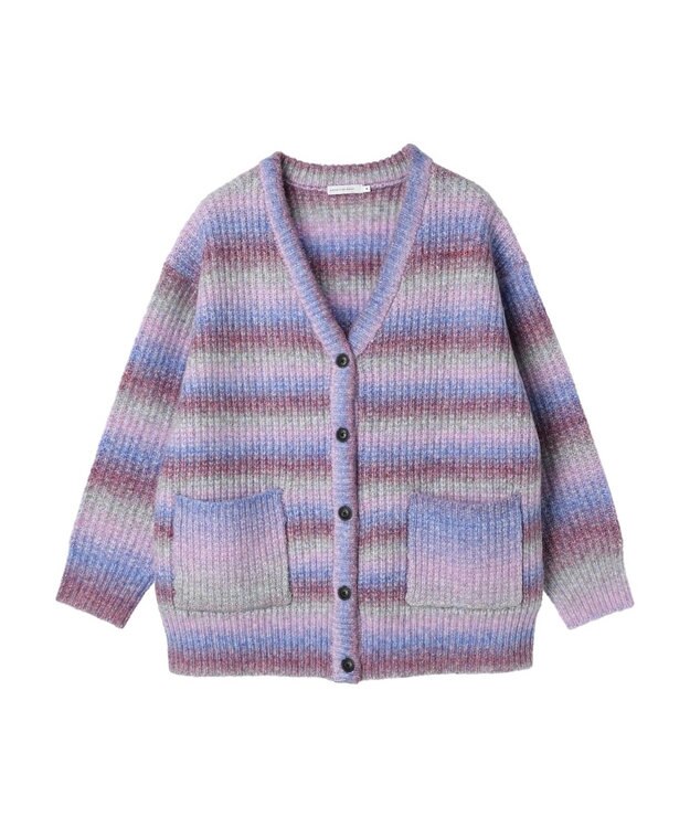 AMERICAN HOLIC グラデーションニットカーディガン Purple