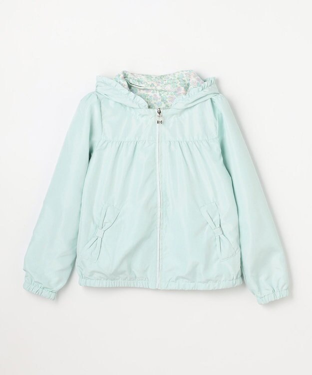 ANY KIDS 【フード取り外し/洗濯機可能】撥水加工リバーシブルゾン ミント