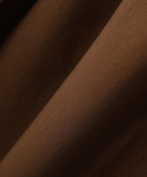 Green Parks アソート柄ドッキングプルオーバー Brown