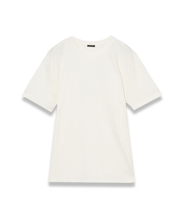 JOSEPH 【洗える】コットンシルク　ジャージーティーシャツ White