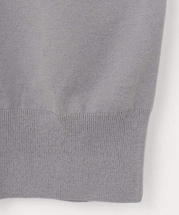 23区 S 【ご好評につきカラー追加/洗える】クロスコンビ パフスリーブ ニット カーキ系