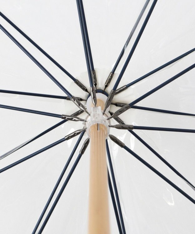 MOONBAT POLO RALPH LAUREN（ポロ ラルフローレン） 長傘 ビニール傘 BEAR ポロベア 10本骨 オフホワイト