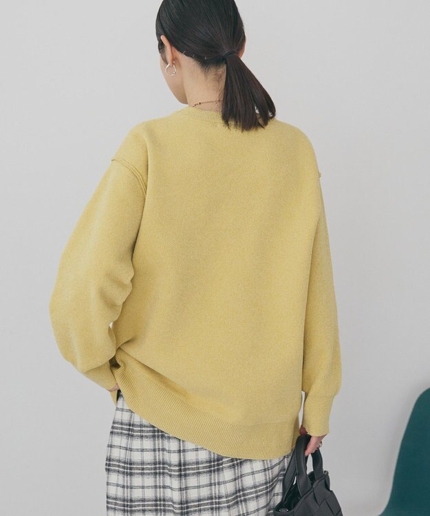 AMERICAN HOLIC 【選べる丈】モールニットプルオーバー Mustard