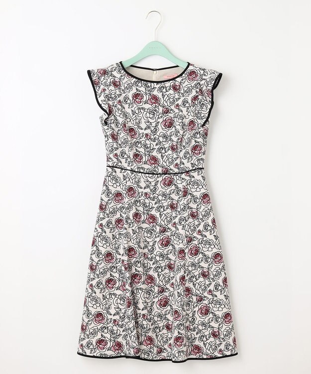 TOCCA 【消臭＆洗える！】NEWYORK CITY ROSE フリルドレス アイボリー系5