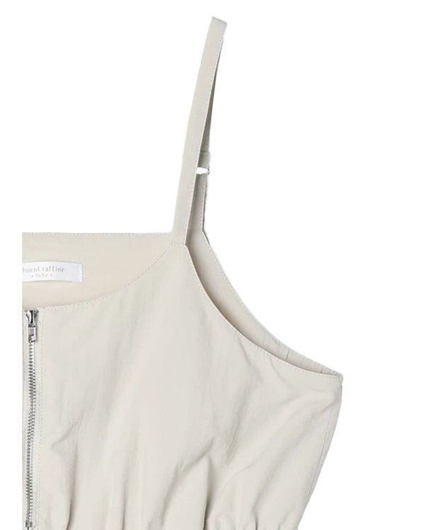 Green Parks フロントＺＩＰジャンスカ Ecru