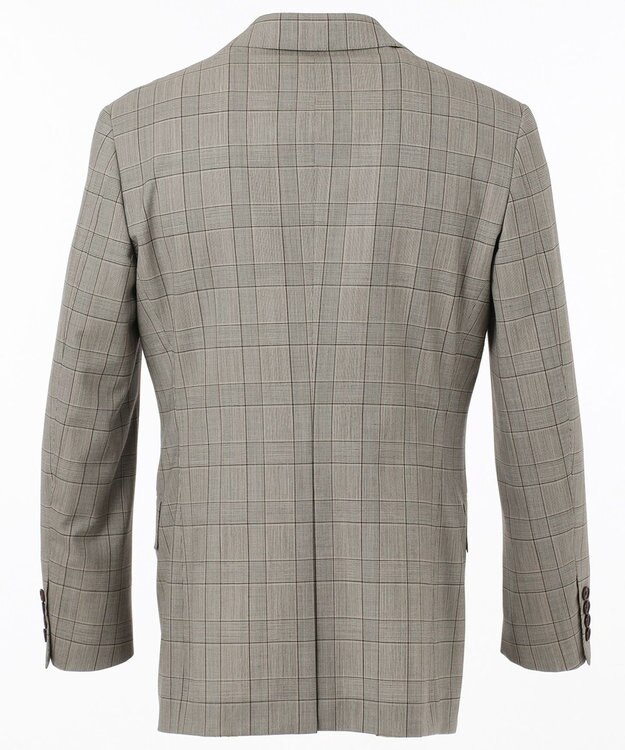 J.PRESS MEN 【ESSENTIAL  CLOTHING】グレナカートチェック スーツ ベージュ系3