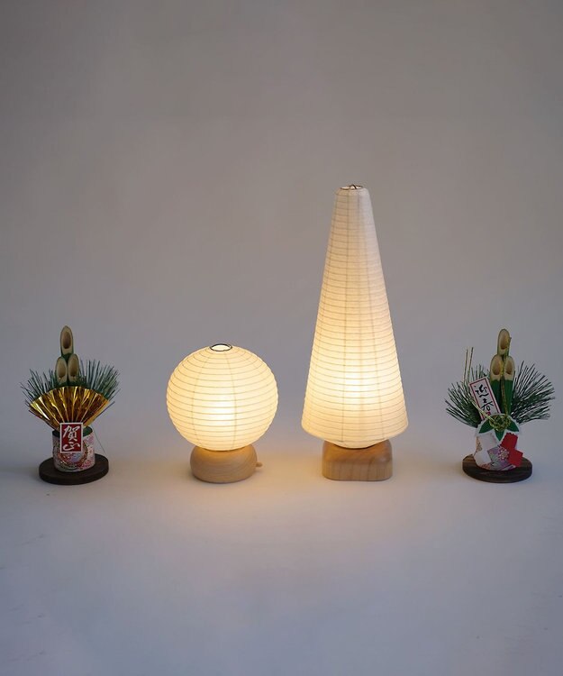 ちょうちん堂 【cocolan Muji】ツリー ちょうちん ライト ホワイト