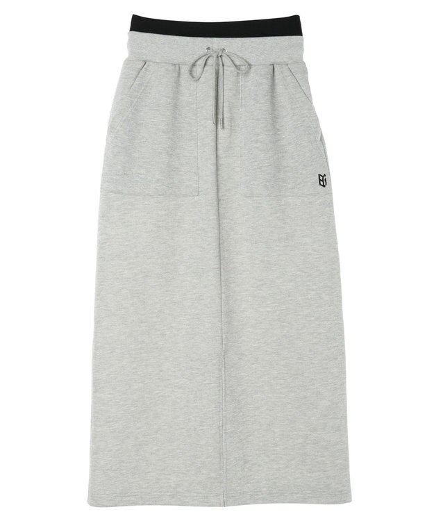 Green Parks ＥＧＯＩＳＴ　裏毛タイトスカート Gray Mixture