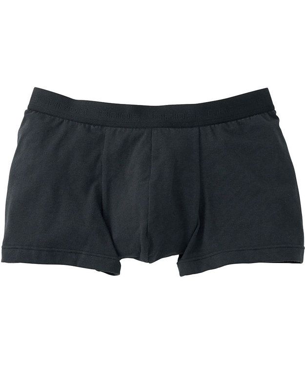 WACOAL MEN ボクサーパンツ オーガニック綿混(本体) フロント快適設計 肌あたり軽減設計 前閉じ 下着 GT3430 /ブロス バイ ワコールメン ブラック