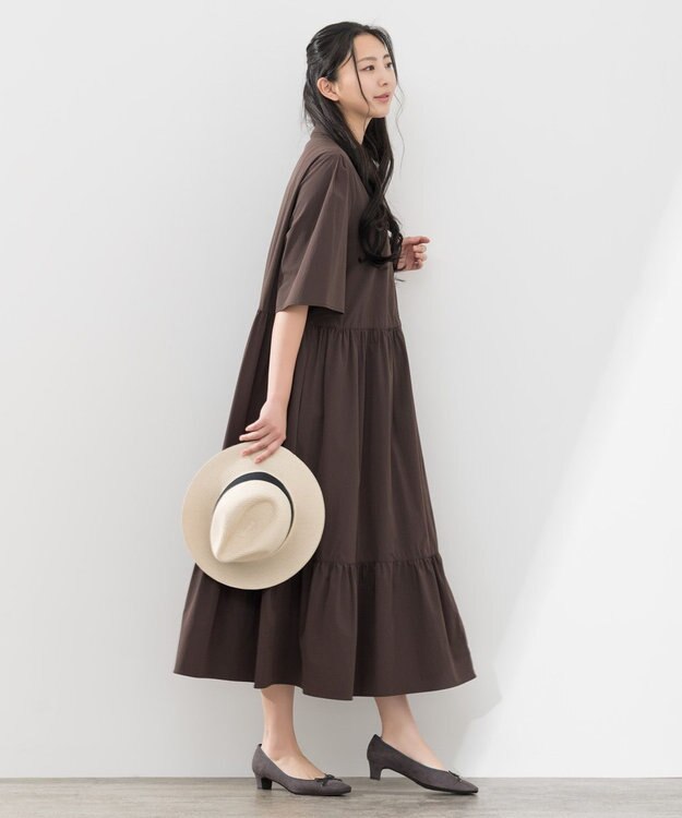 ONWARD Reuse Park 【組曲】ワンピース春夏 ブラウン