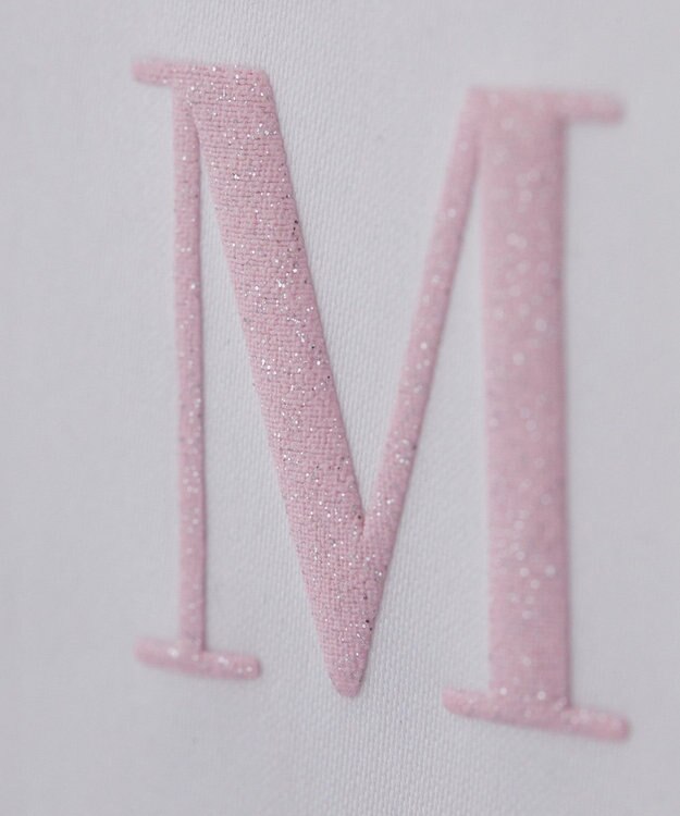 Maison de FLEUR ブランドロゴ発泡プリントスクエアトート Off White