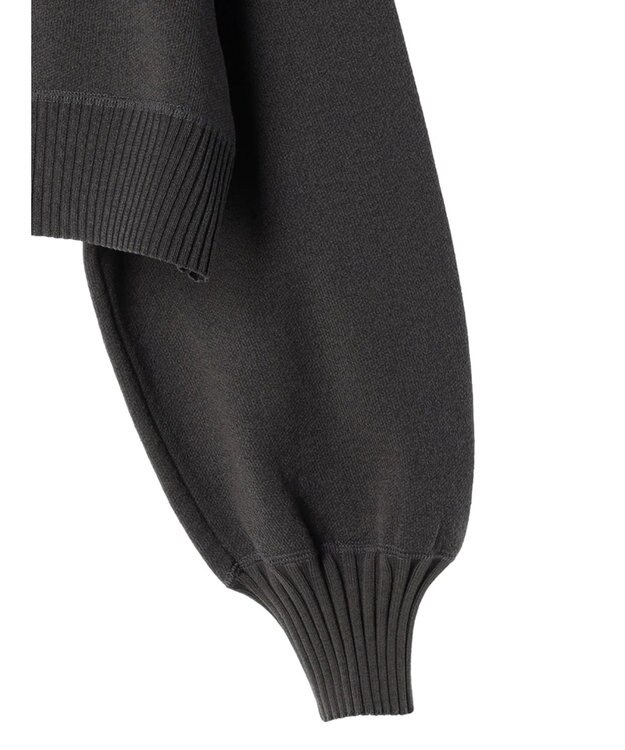 Green Parks ＫＢＦ２ｗａｙクロップドスウェットライクプルオーバー Charcoal Gray