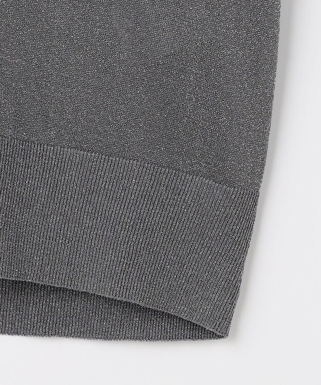 自由区 【カトリエムブーケ】Cardigan etincelant  シャイニーカーディガン グレー