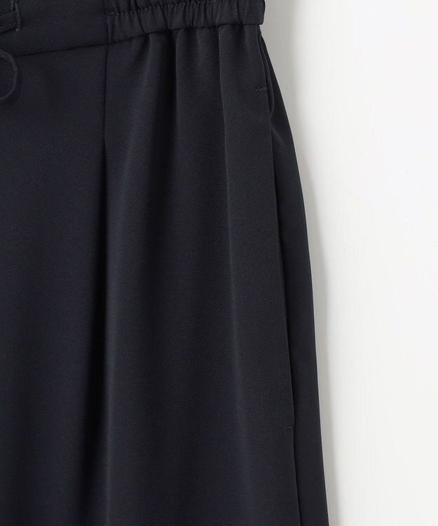 ANY SIS S 【洗える】イージードロスト ワイドパンツ ネイビー