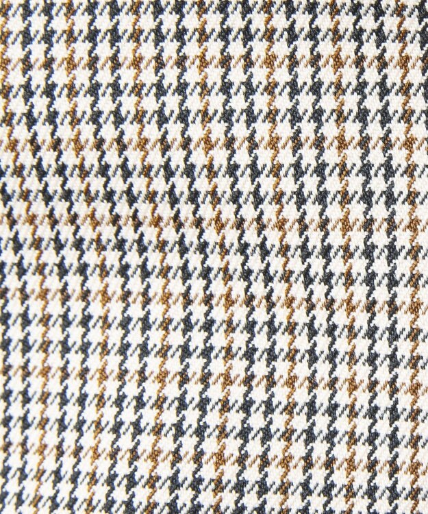 earth music&ecology リブカットソードッキングワンピース Brown