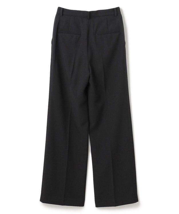 BEIGE， 【洗える・L-size】ALAINA / ワイドストレートパンツ Black