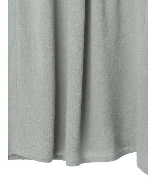 Green Parks ・Ｐｅｔｉｔ　Ｆｌｅｕｒ　ラッフルショルダーブラウス Green