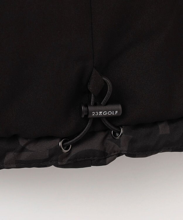23区GOLF 【WOMEN】中綿ロゴグラフィックブルゾン ブラック系5
