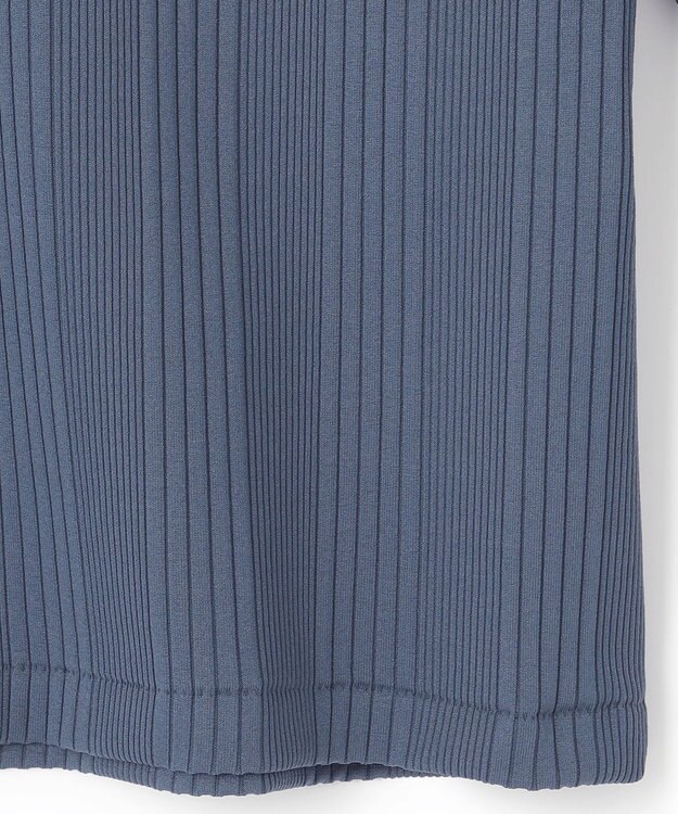 JOSEPH HOMME 【LEON 掲載】テックリブジャージー　Vネックカットソー ダルブルー系