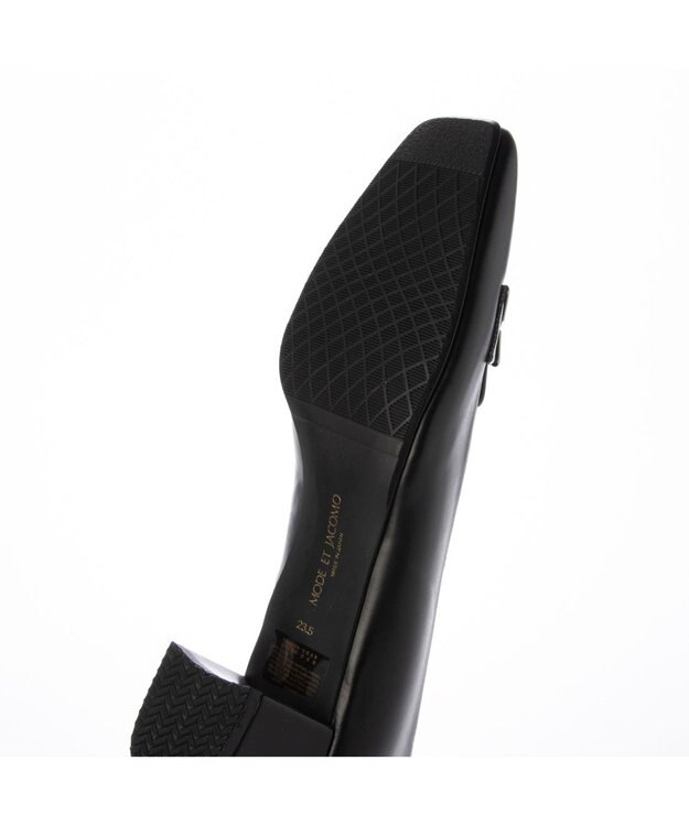 MODE ET JACOMO 【レイン対応】クラシックデザインレインパンプス ブラック