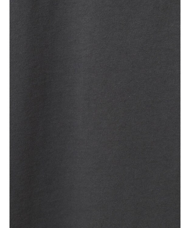 earth music&ecology ツアープリントＴシャツ Charcoal Gray