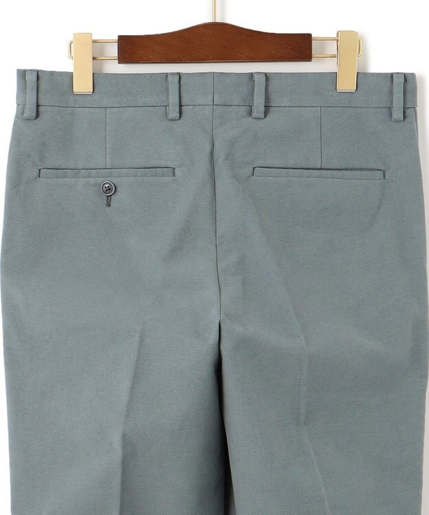 J.PRESS MEN モールスキンストレッチ パンツ サックスブルー系