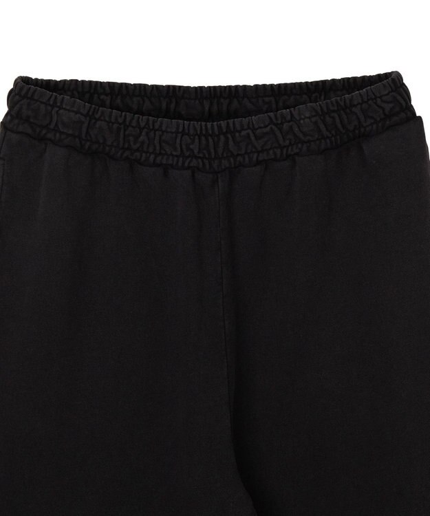 WEGO アシッドウォッシュワイドスウェットパンツ ブラックその他