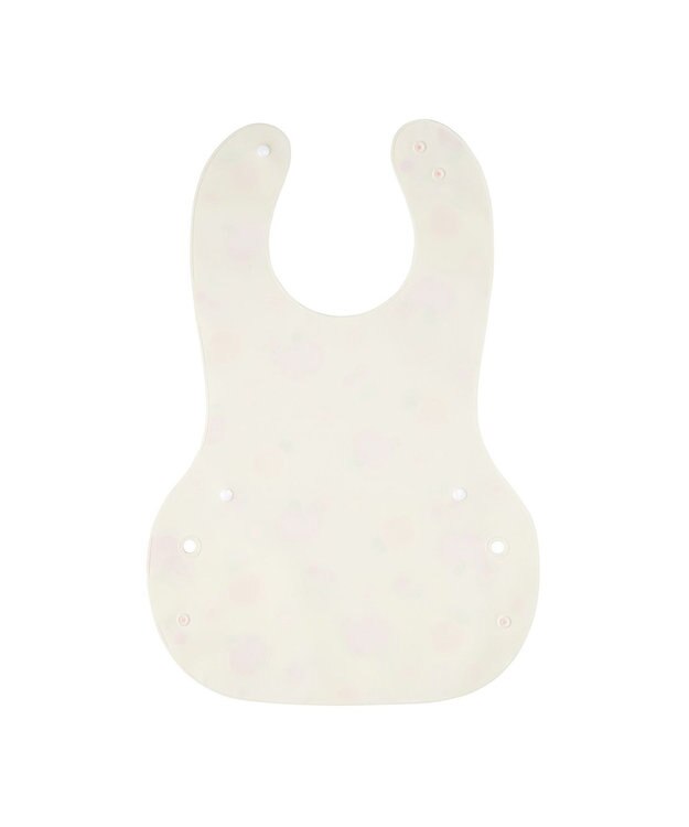 MIKI HOUSE HOT BISCUITS 総柄 お食事スタイ 赤