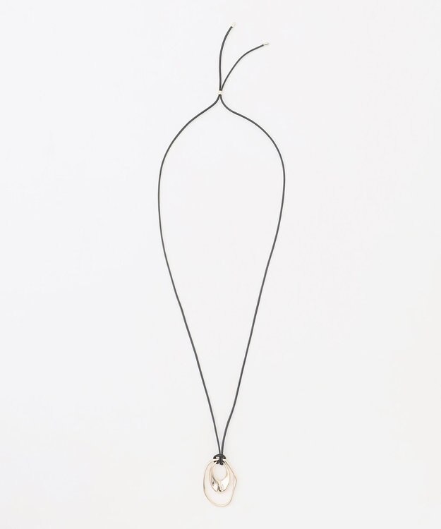 ANY SIS オーバルコード ネックレス ゴールド