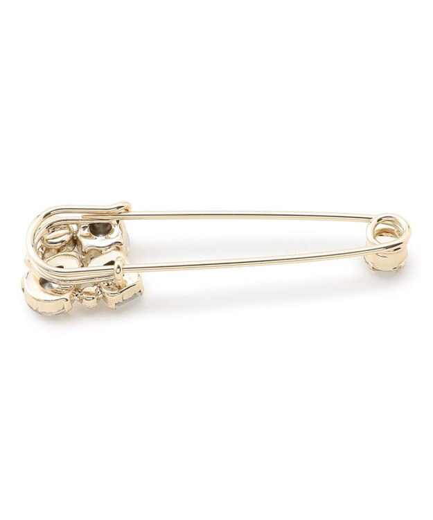 23区 ビジュー キルトピン ホワイト系