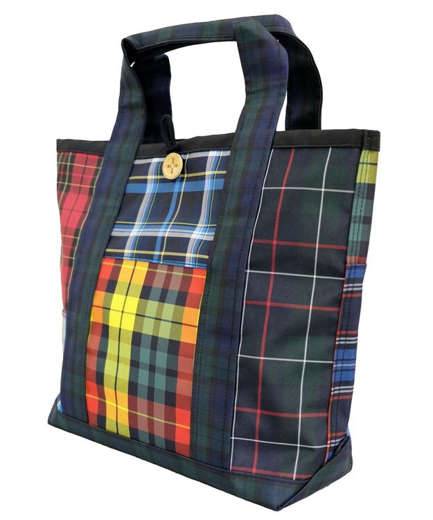 水・汚れに強い】【A4サイズ収納】撥水トートバッグ M CHK SR256 / +